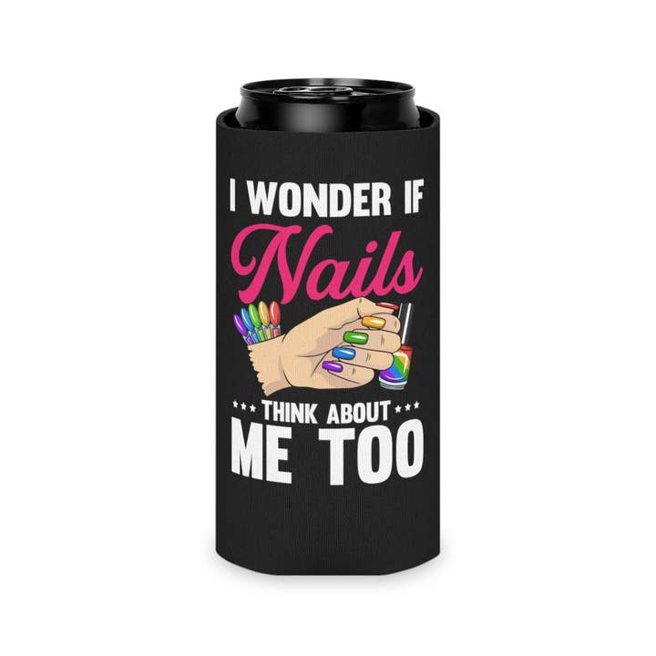 Teegarb LLC - Wholesale Drink Huggers & Koozies - Beer Can Cooler Sleeve Hilarious Cosmetician Cosmetics Foot Scrubbing Leisure Lover Humorous Cosmetologist Beautician Groomer Devotee2