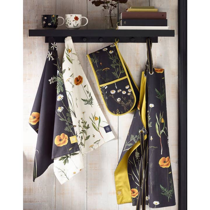 Pure Table Top Ltd - Wholesale Tea Towel - Kew Wild Bloom Floral Set Of 2 Tea Towels