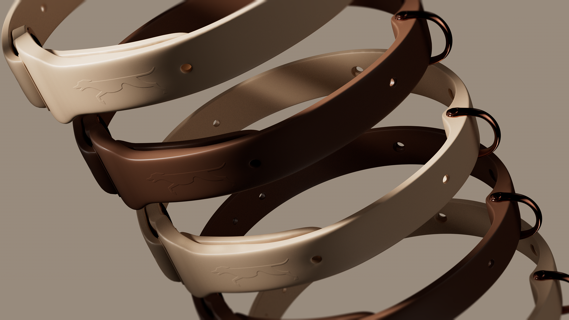 SANDDOG - Wholesale Pet Collar - Dog - SANDDOG DOG COLLAR  - BEIGE  & BALLOON8