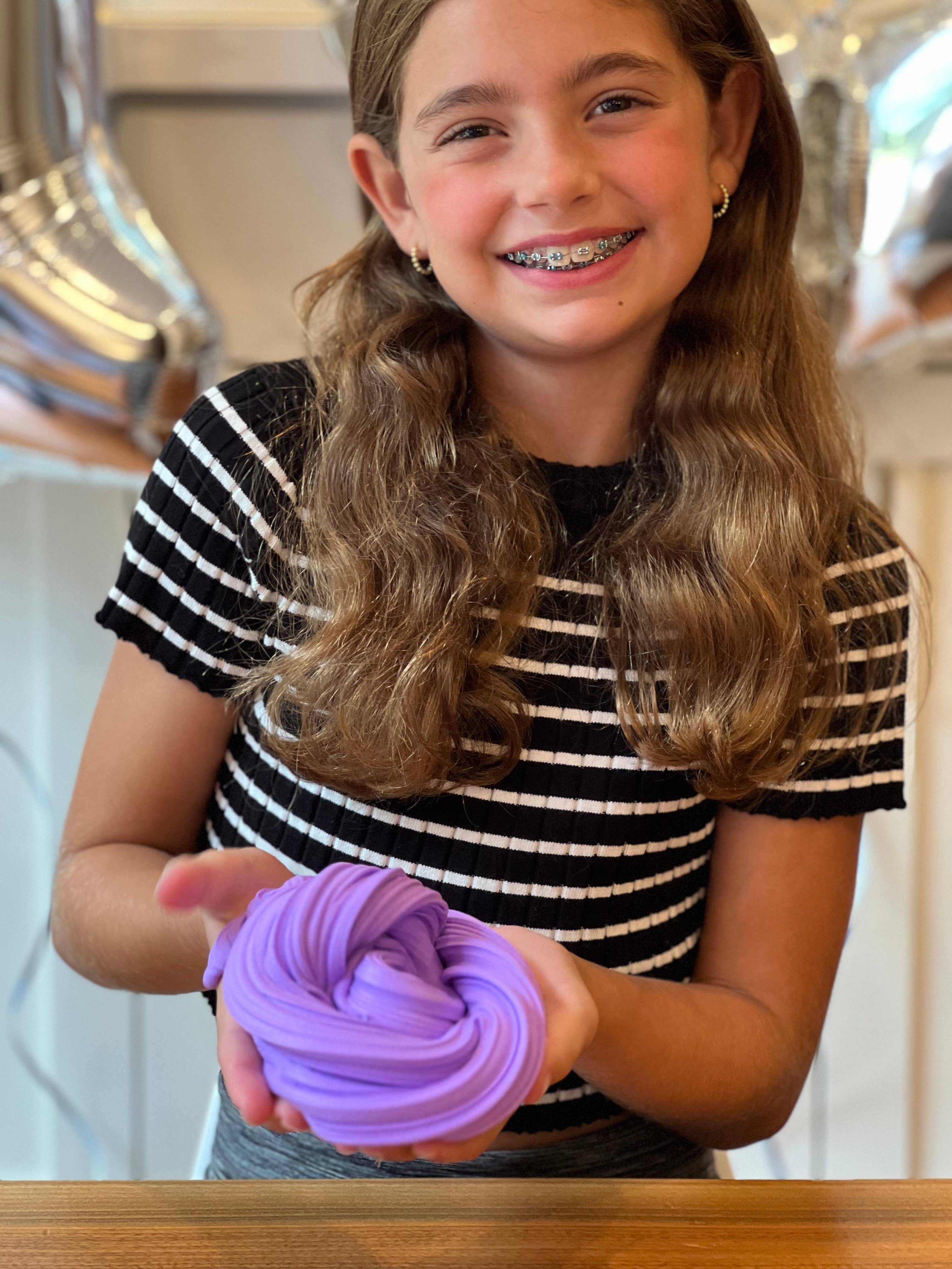 Silly Squish Slime - Wholesale Putty/slime – Child - DIY Slime Kit: BLUE RASPBERRY10