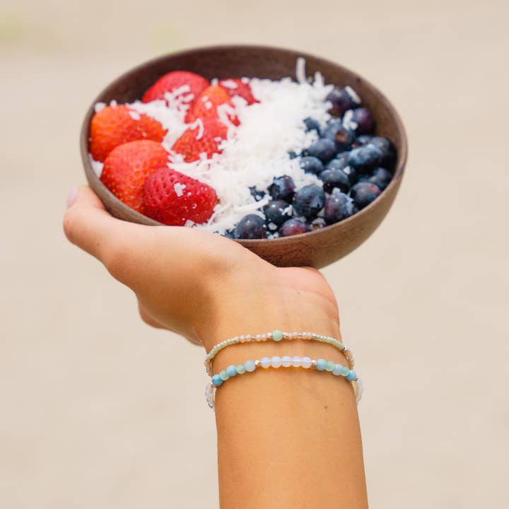 Lotus and Luna - Vendita all'ingrosso Bracciale con perline - Braccialetto della dea «Calma la mente e l'anima parlerà»2