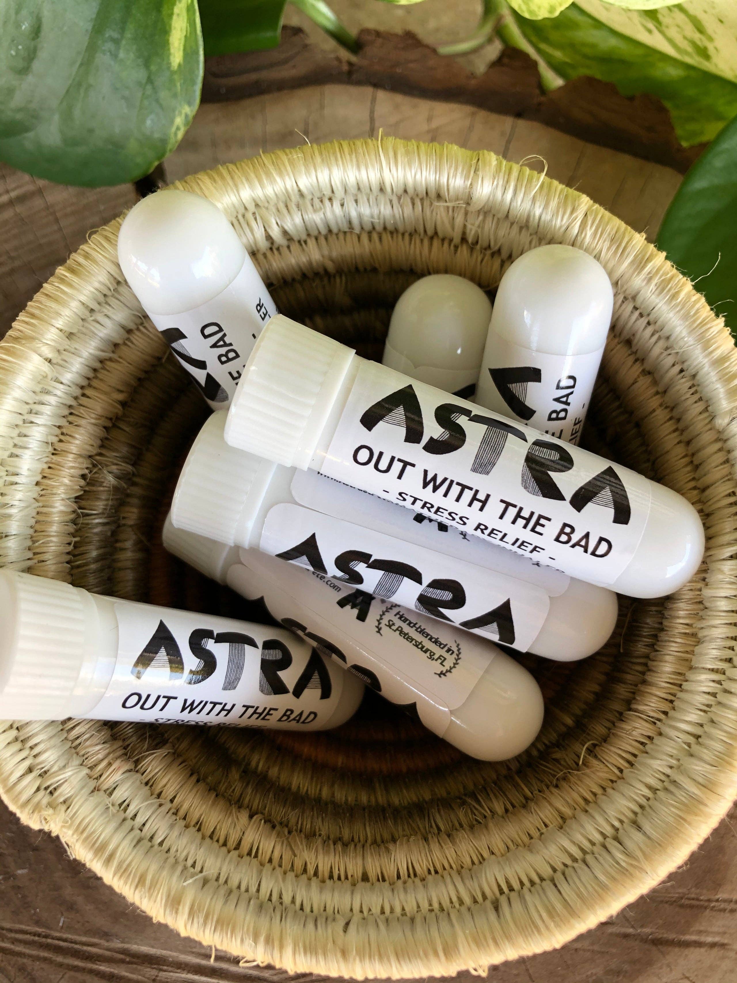 ASTRA - Wholesale Aromatherapy Inhaler - “Out With The Bad” Stress Relief