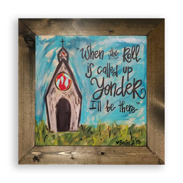 When The Roll Is Called - Framed Art for wholesale by Baxter & Me
