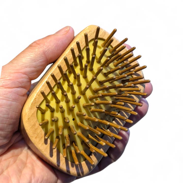 ecojiko - Wholesale Hair Brush/Comb - Wooden Detangling Hair Brush, Bamboo Tangle Teezer2