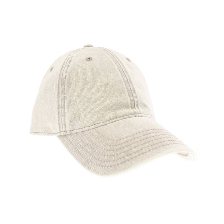 C.C Beanie - Wholesale Baseball Cap - Women's - Acid Wash C.C Ball Cap BA4240