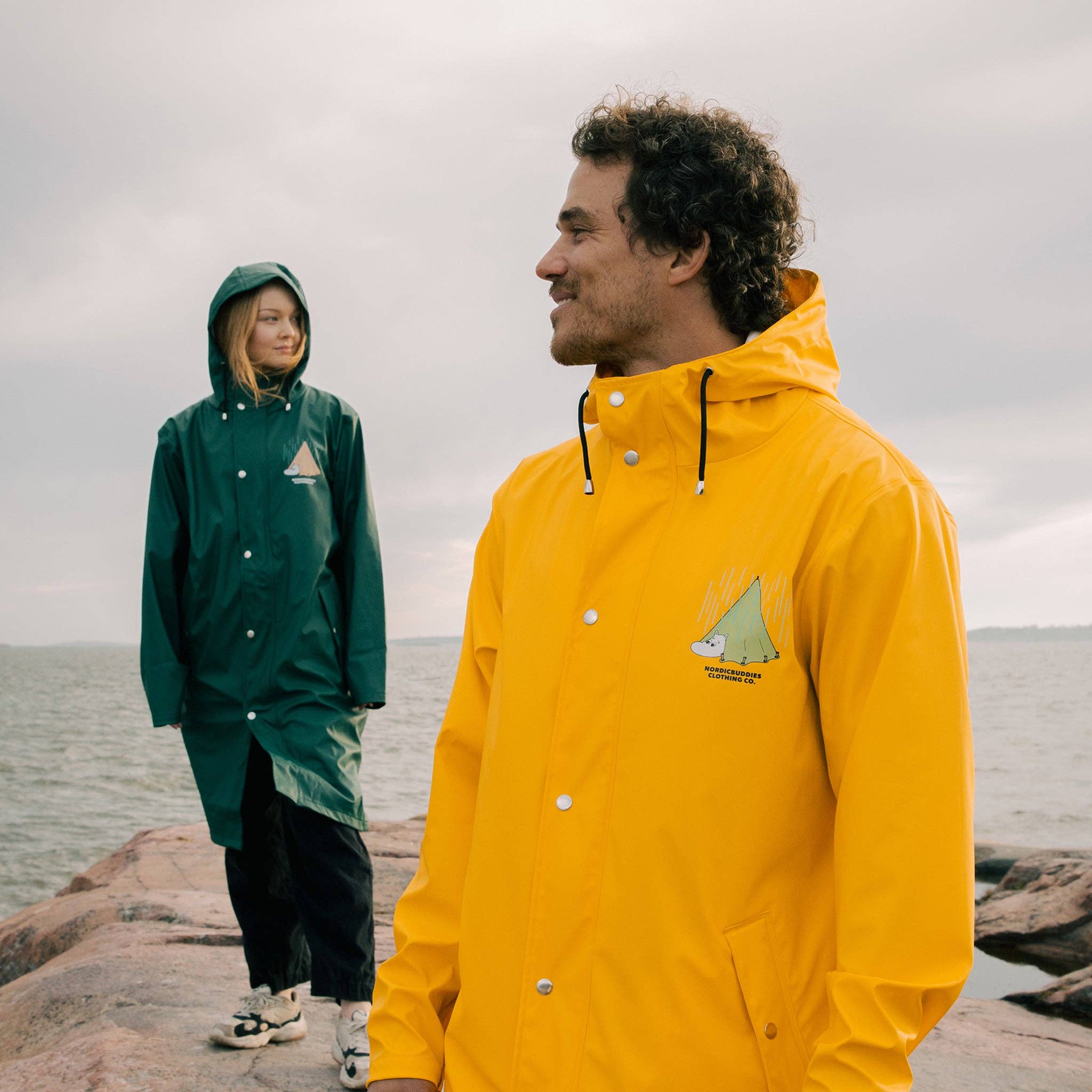 Nordicbuddies - Wholesale Raincoat - Unisex - Moomin Adventure Rain Jacket13