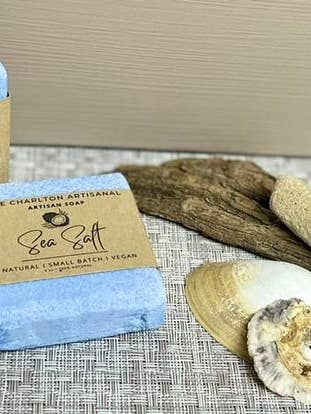 Sea Salt Soap for wholesale by The Charlton Artisanal