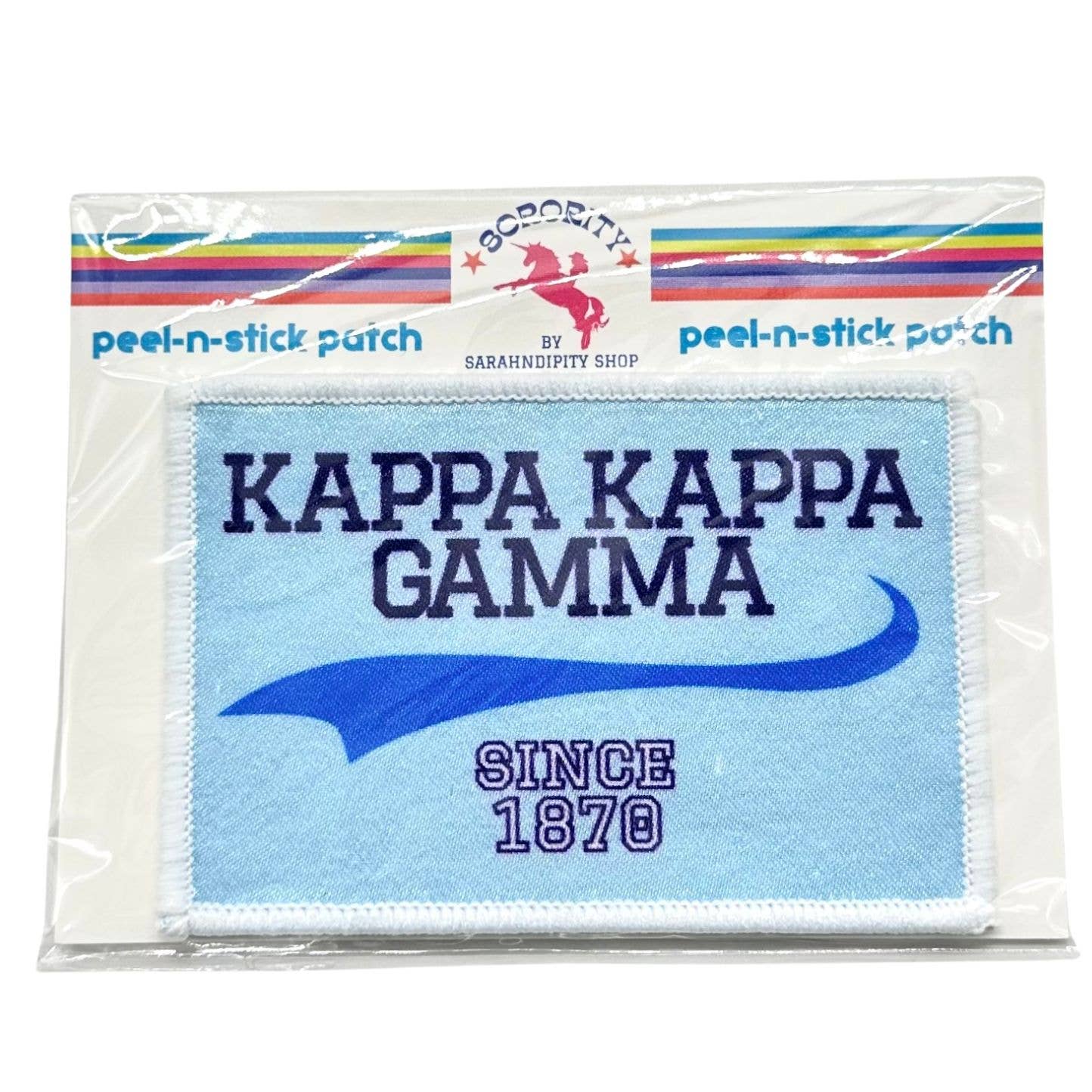 Sarahndipity Shop - Wholesale Patch - Sorority Peel & Stick Patch - Collegiate Design19