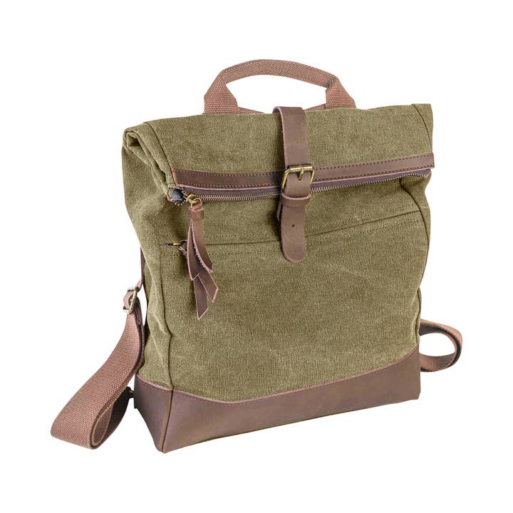 ZEDE PARIS - Vente Sac à dos – unisexe - ECOLE MILITAIRE - Sac à dos en toile et cuir41