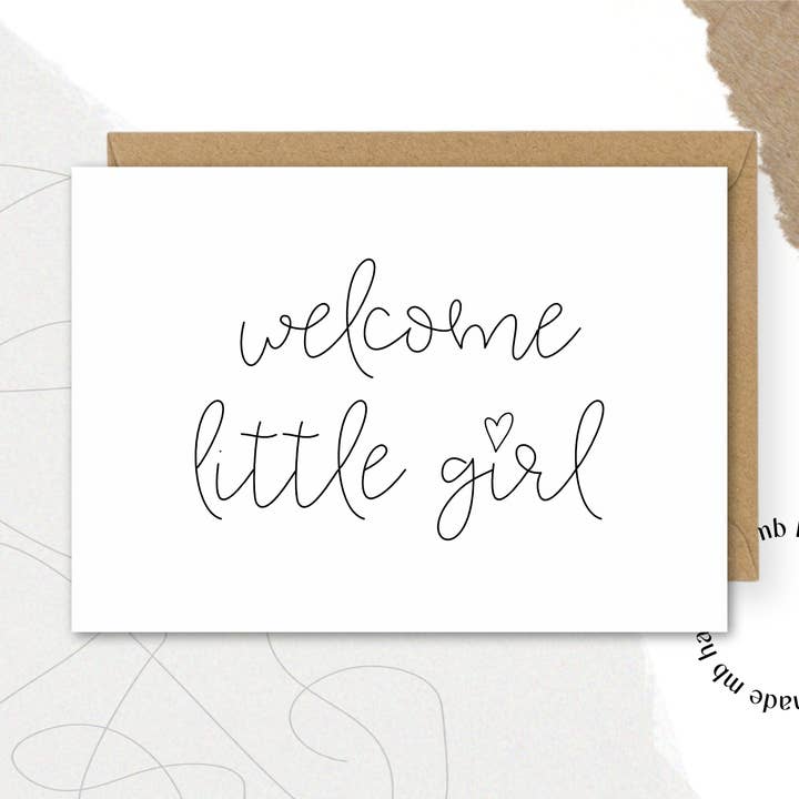 Welcome little girl for wholesale by mb handmade
