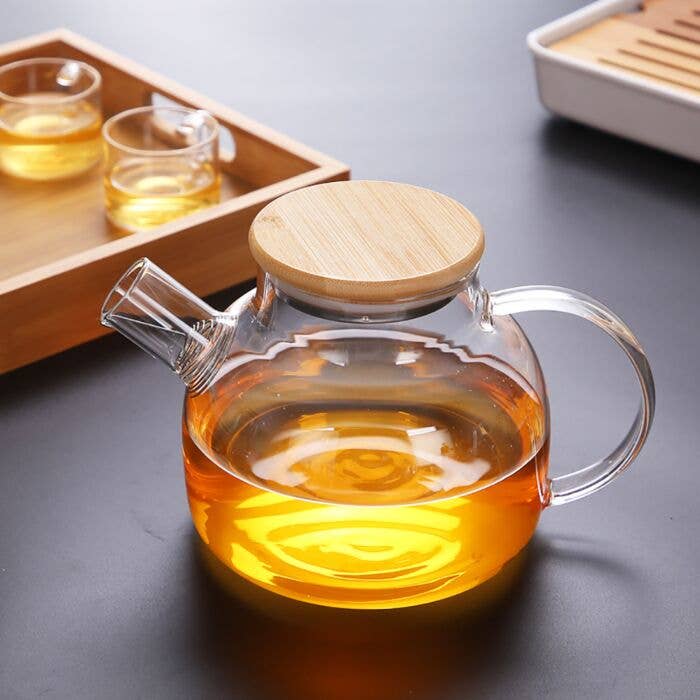 STP - Wholesale Tea Pot - Glass See Through Teapot with Cork Lid3