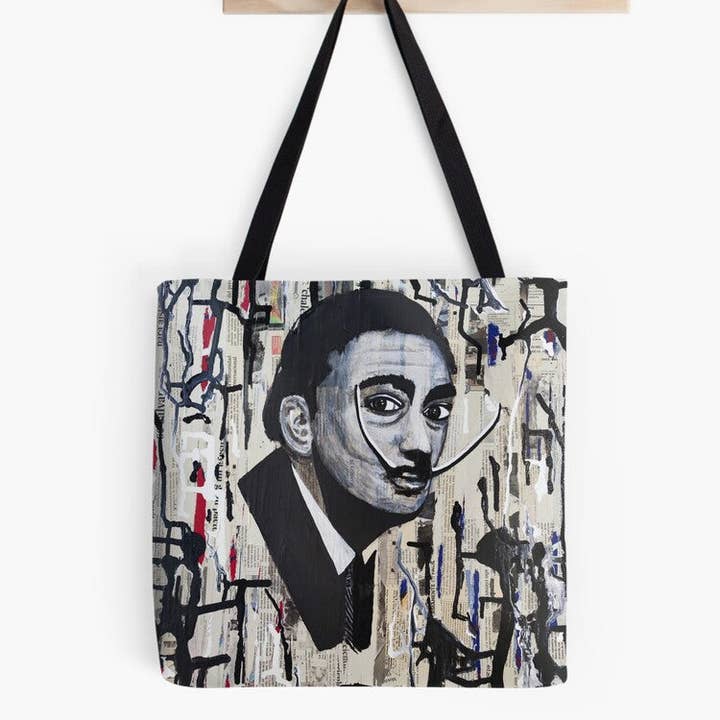 Artedelph - Wholesale Tote Bag - Women's - Dali bag black and white1