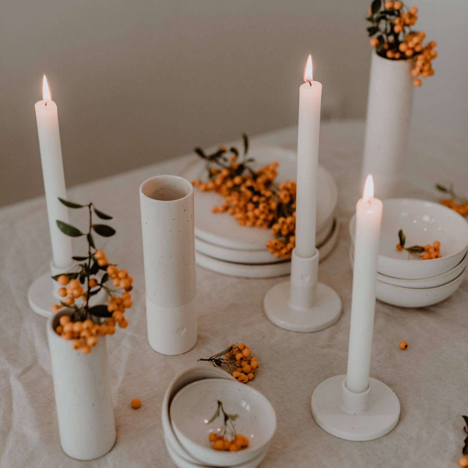 Eulenschnitt - Wholesale Vase - Medium heart vase (VE = 6 pieces)3