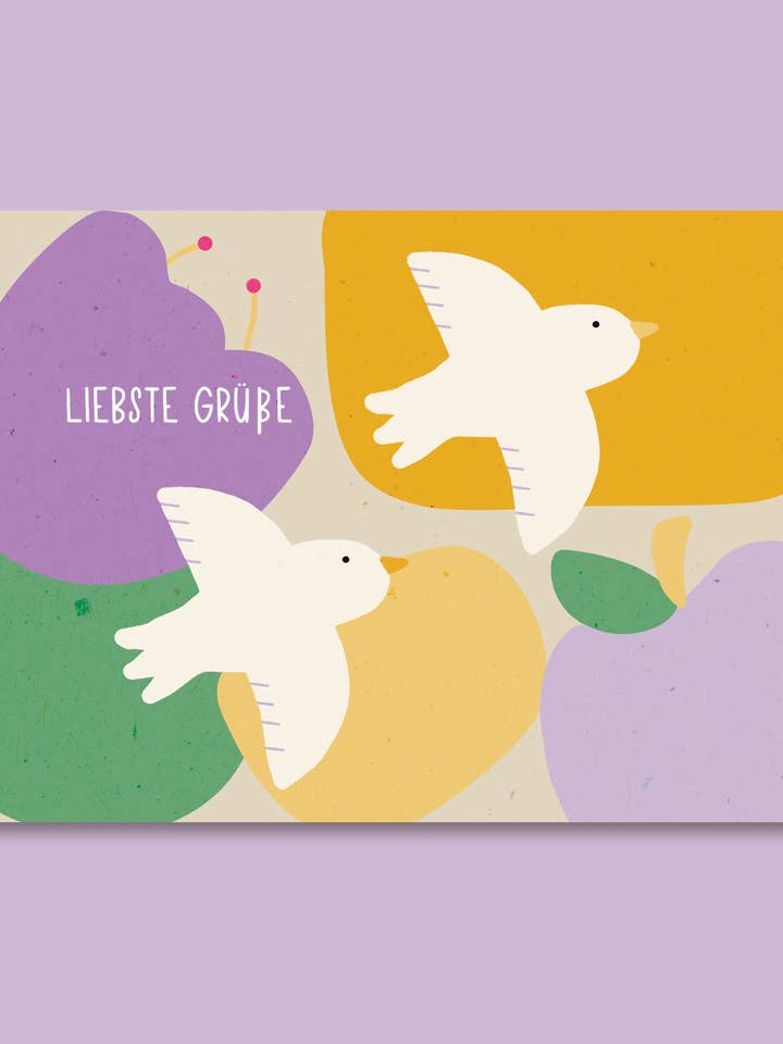 Postcard Dearest Greetings for wholesale by StudioSonna