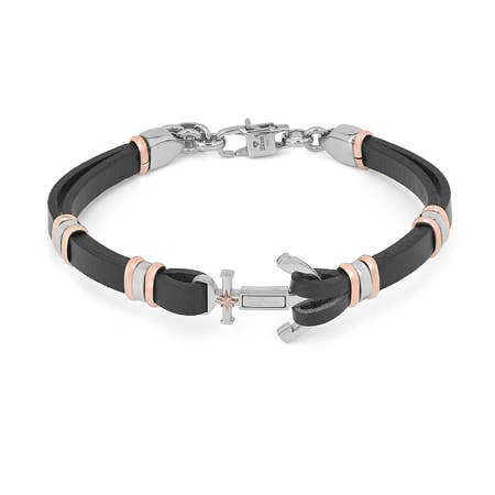 H2on Supple Anchor Bracelet for wholesale by Midhaven Ltd - Tribal Steel