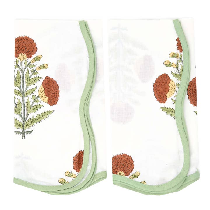 Zinnia Napkins, Set of 4 for wholesale by Erin Donahue Tice