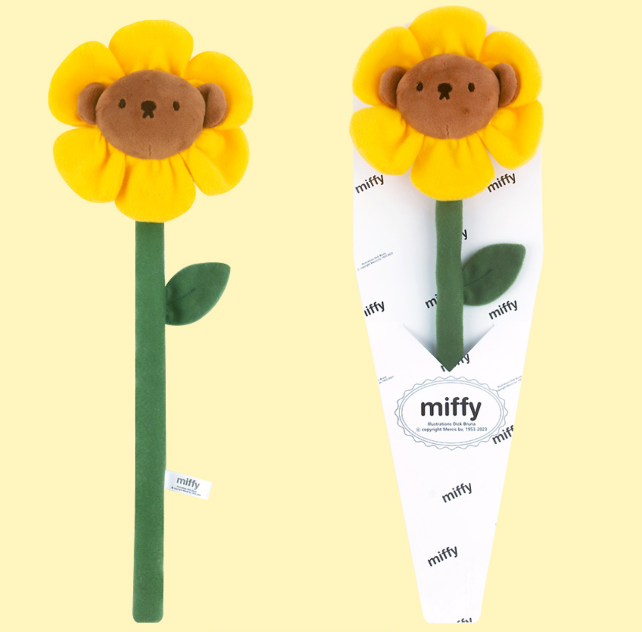 K-Wonderland – wholesale Artificial flowers – Miffy Endless Fabric Flower- Birthday Gift, Home Deco10