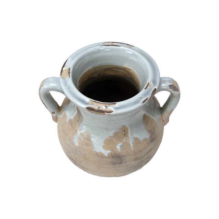 Kavana Decor by The Import Collection - Wholesale Vase - Zuma Ceramic Short Urn3