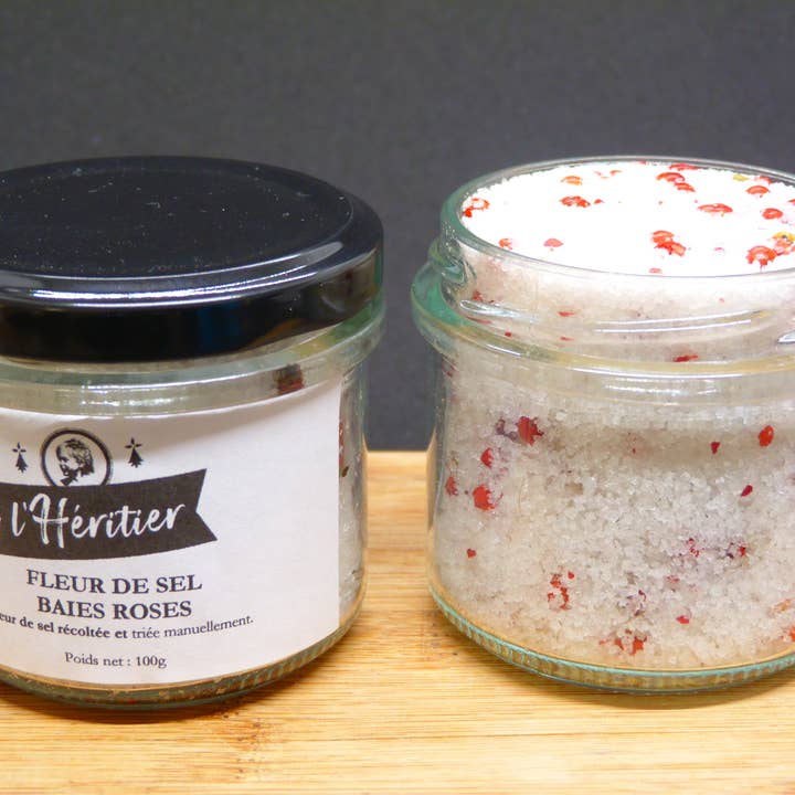 Fleur de Sel pink berries for wholesale by L'Héritier