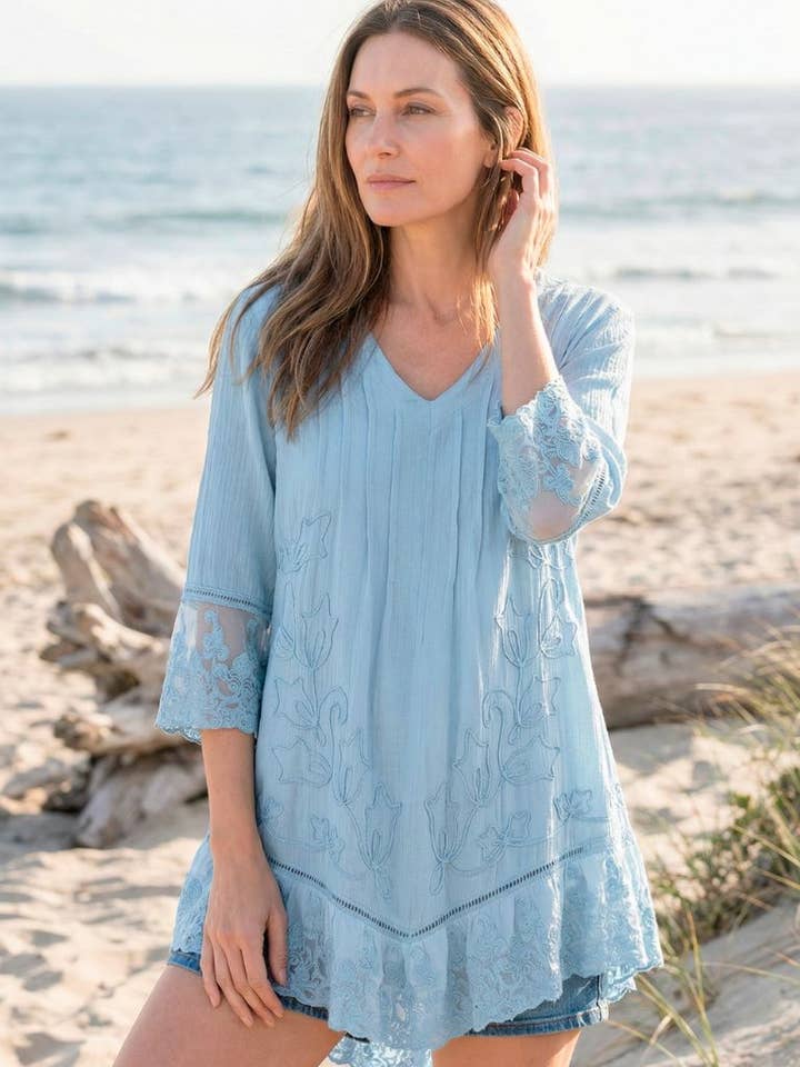 Lola Cotton Tunic for wholesale by Gretty Zueger