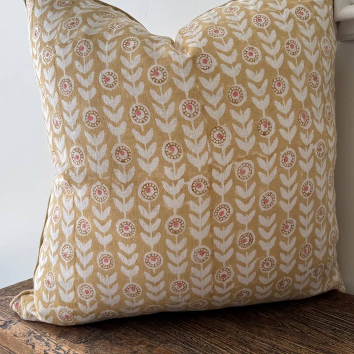 Humble Living - Wholesale Throw/decorative pillow - Dandelion Harvest - Dijon5