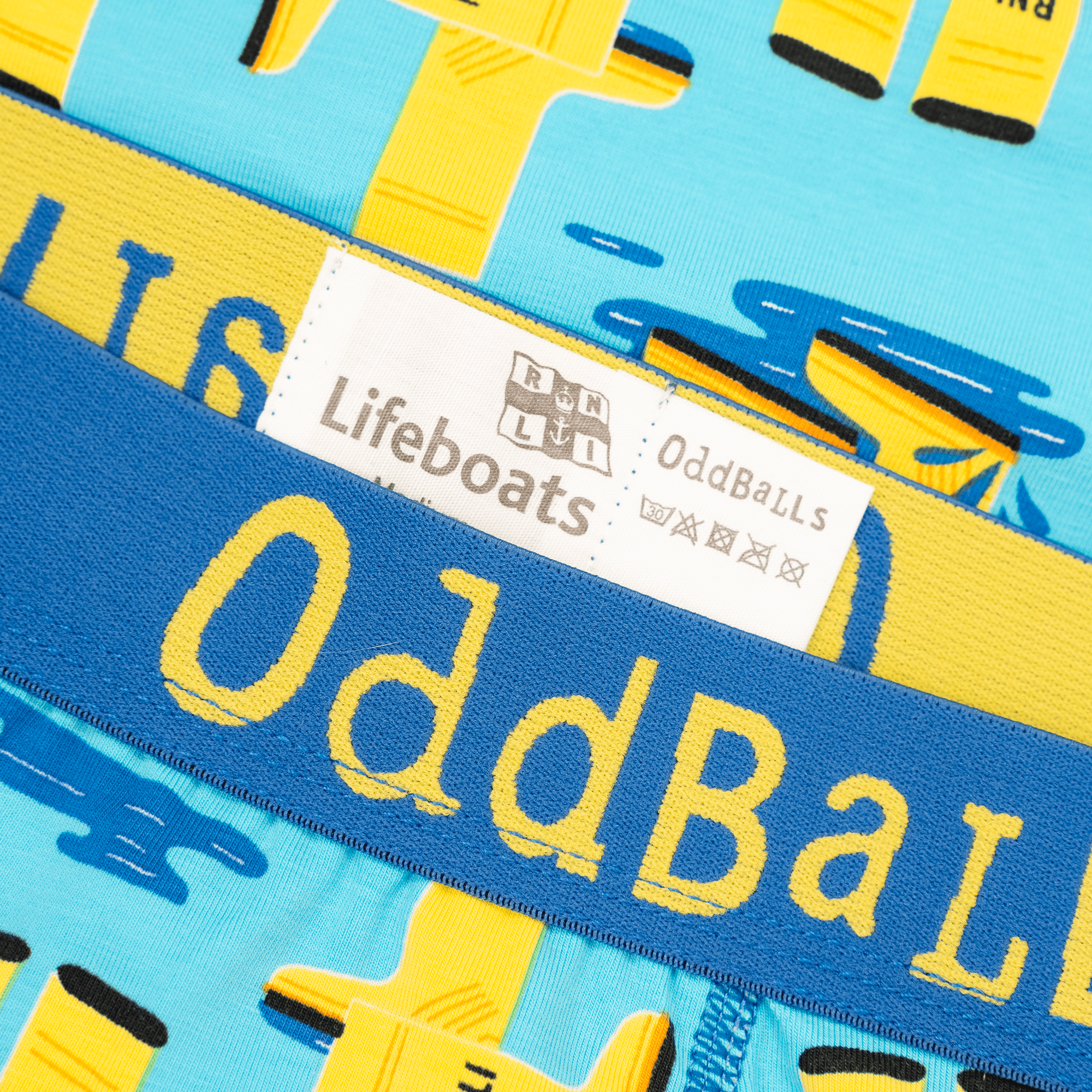 OddBalls – wholesale Underwear – Men's – RNLI - Mens Cotton Boxer Shorts2