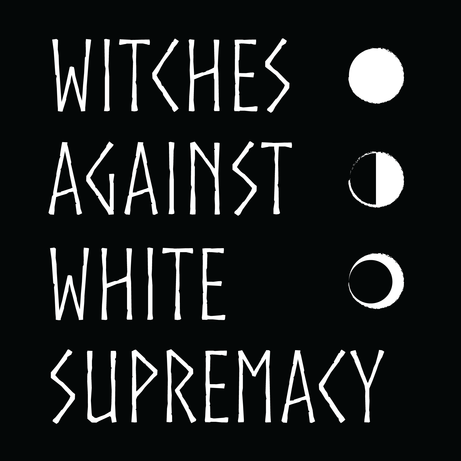 Fendywitch Designs – wholesale Klistermärke – Häxor mot vit överlägsenhet vinylklistermärke1