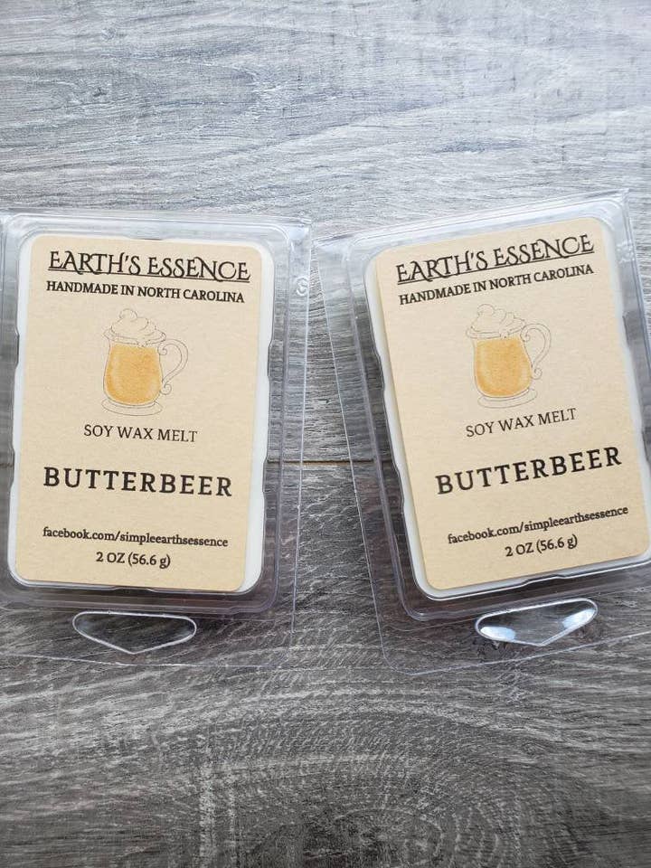 Butterbier 2 oz Sojawachs-Schmelzen für den Großhandel von Earth's Essence