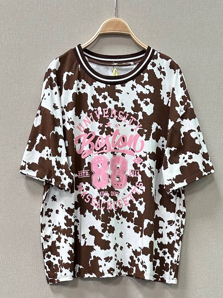 PRINTED COTTON T-SHIRT for wholesale by SWEET MAGIC MODA Y COMPLEMENTOS