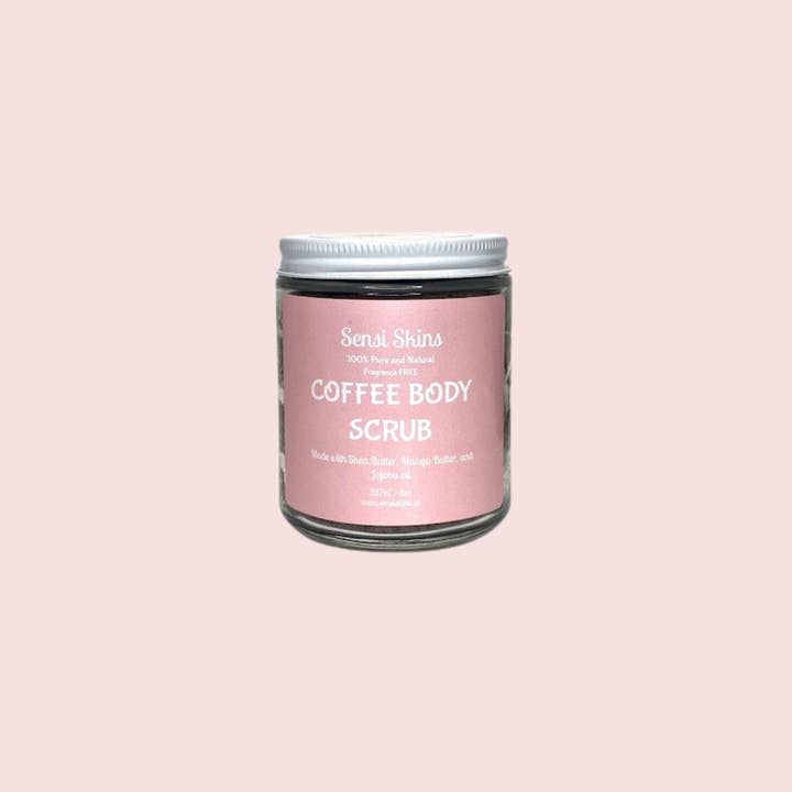 Coffee Body Scrub for wholesale by SensiSkins