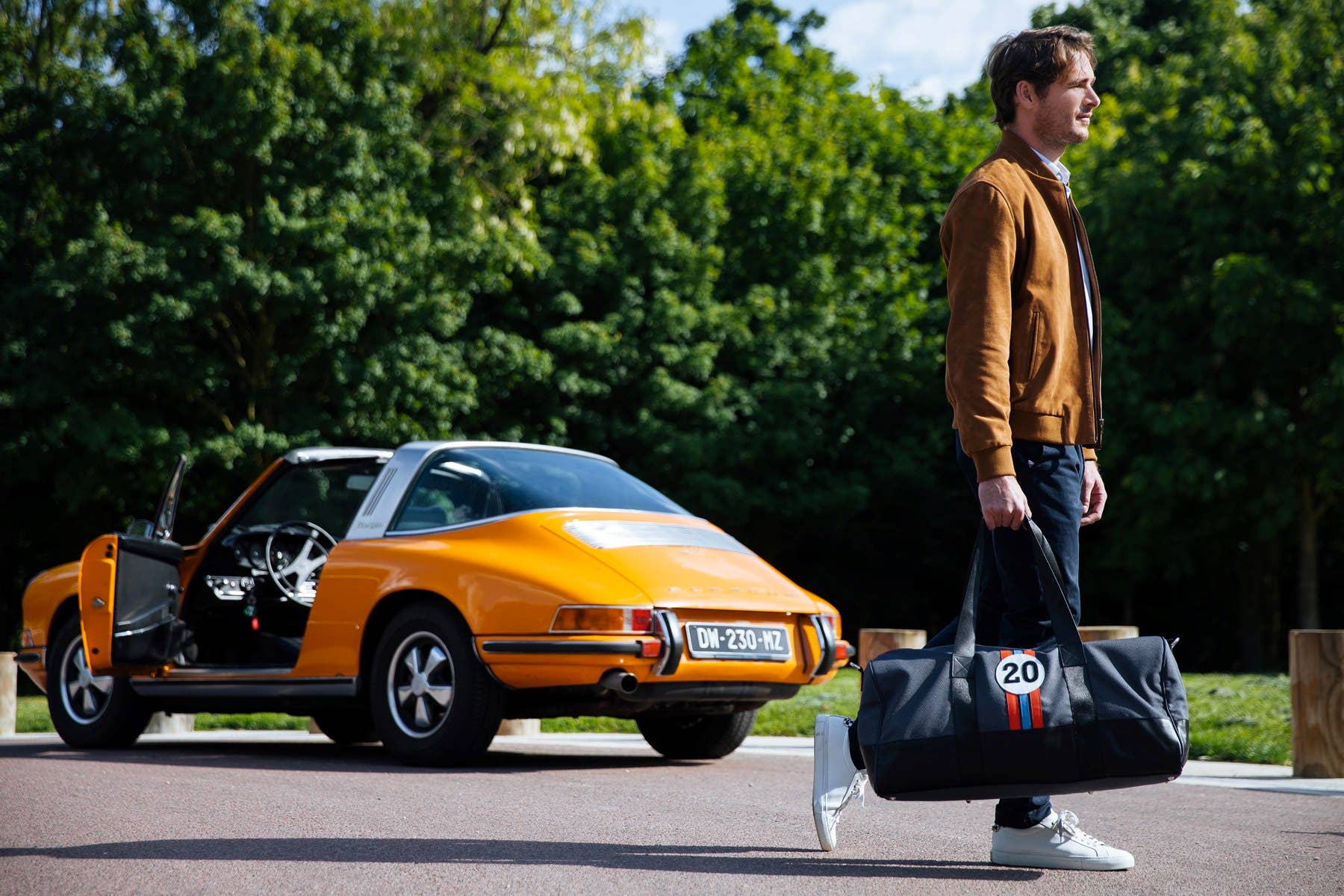 E2R PARIS - Vendita all'ingrosso Sacca da viaggio - Unisex - Borsa da viaggio unisex blu eco-responsabile Riccardo RBR 204