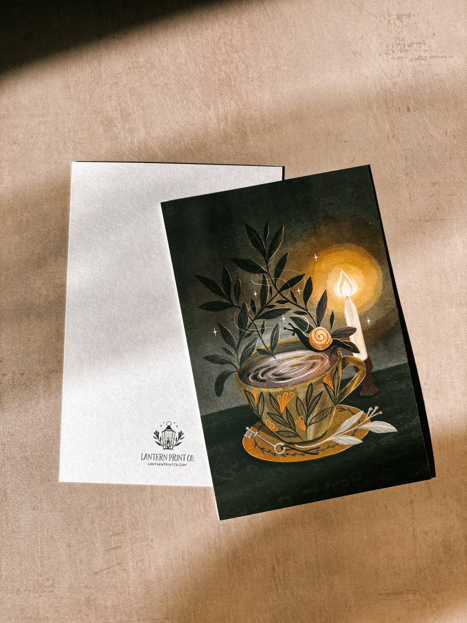 Lantern Print Co. - Wholesale Art Print - Art Print: Tea Leaves; 5x7, 8x10, 4x62