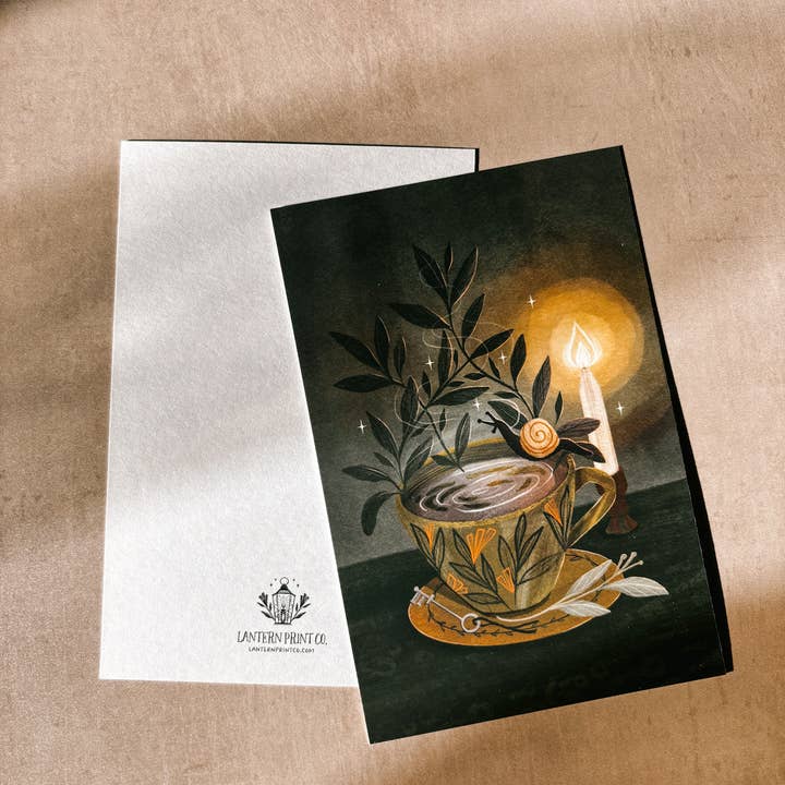 Lantern Print Co. - Wholesale Art Print - Art Print: Tea Leaves; 5x7, 8x10, 4x62