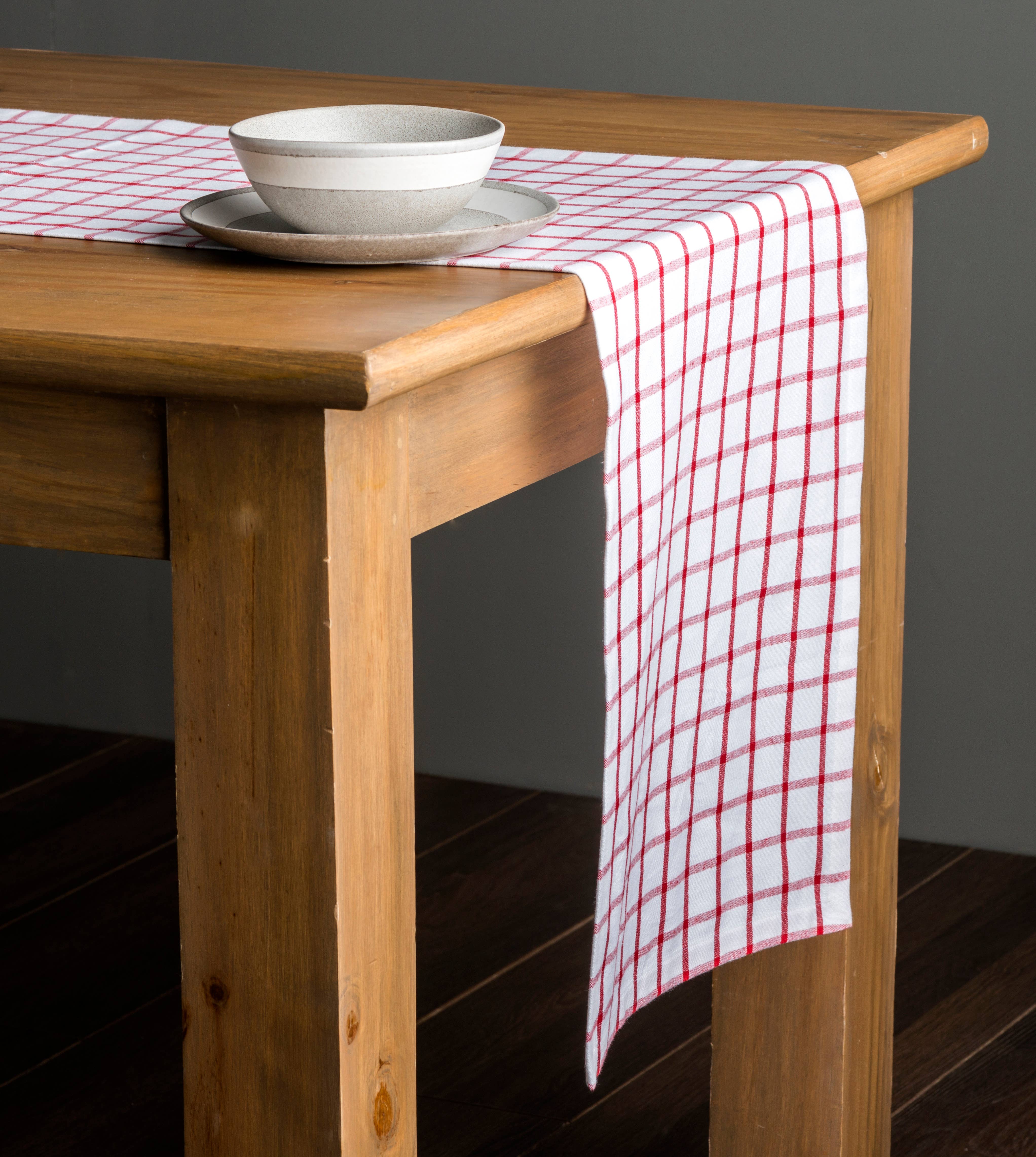 MDH - Yarn Dyed Checks - Wholesale Table Runner - Table Runner - Single Layer - Samba Zuid-Holland2