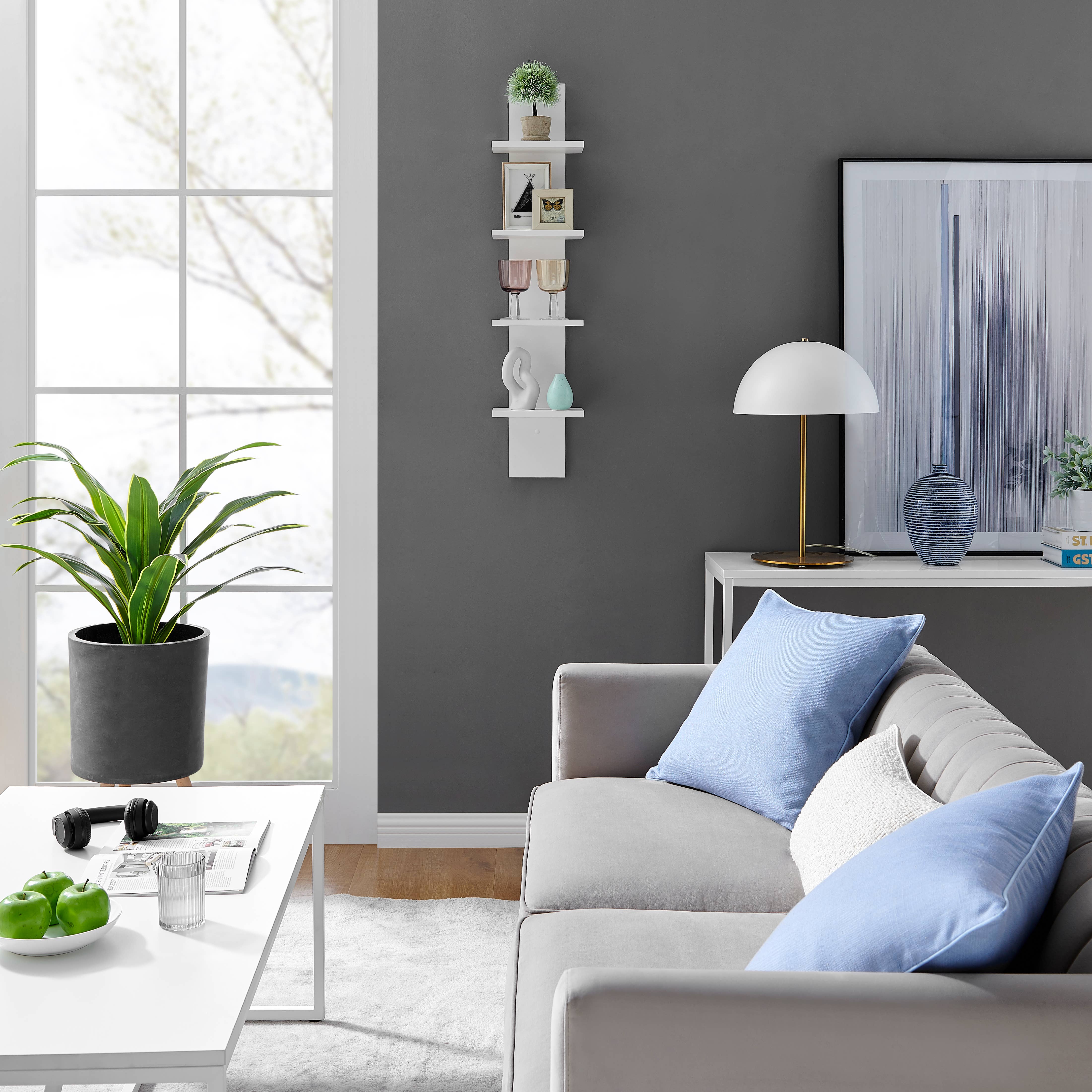 Danya B - Wholesale Wall Mounted Shelf - Arica Utility Column 4-Tier Spine Wall Shelves35