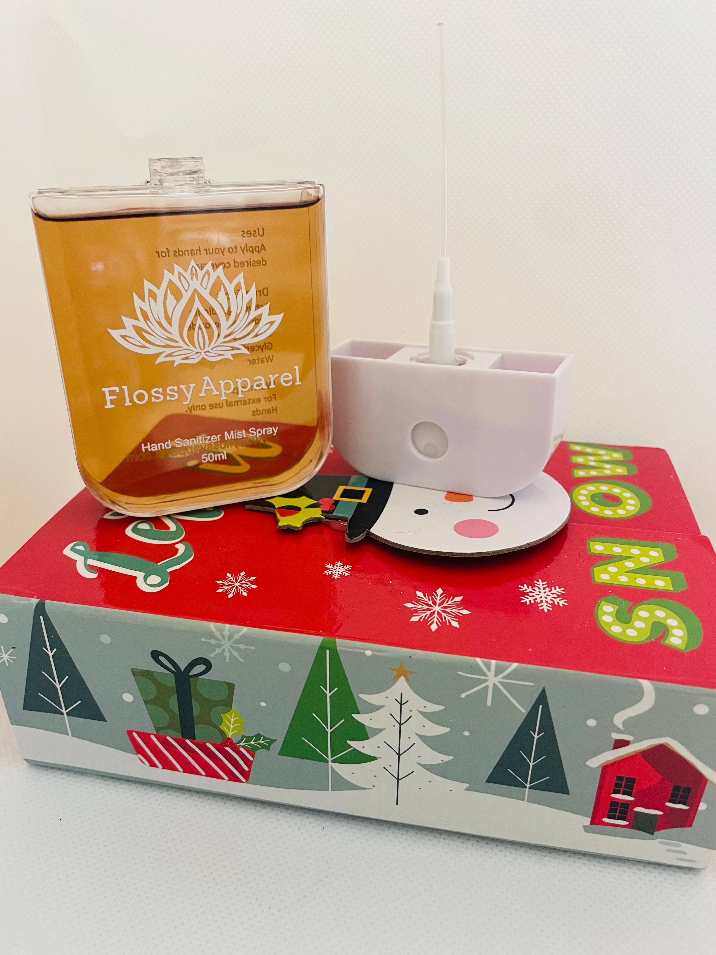 Flossy Apparel - Wholesale Hand Sanitizer - Gingerbread Refillable Hand Sanitizer