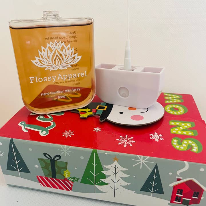 Flossy Apparel - Wholesale Hand Sanitizer - Gingerbread Refillable Hand Sanitizer 0