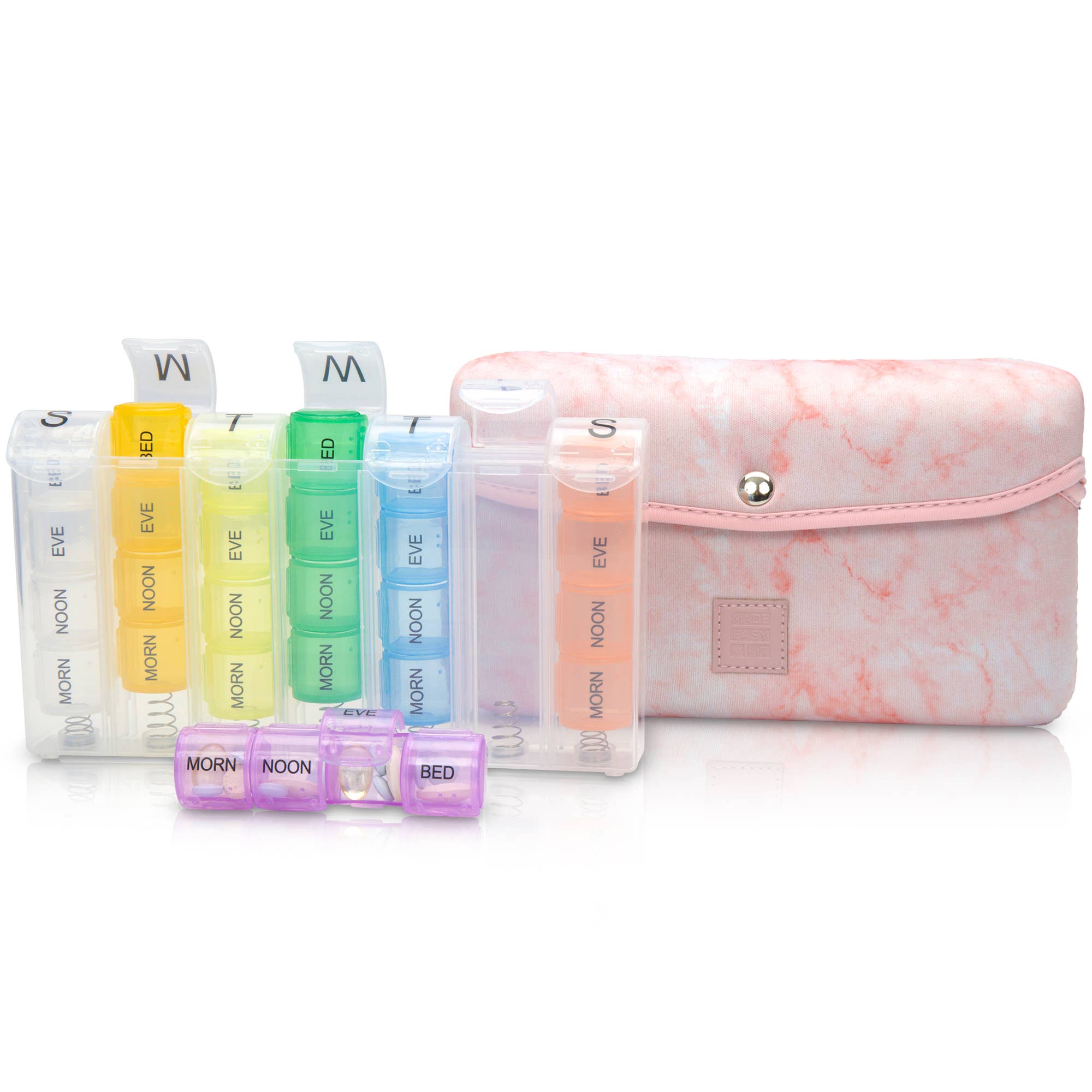 MADE EASY KIT – wholesale Pill organiser – Made Easy Kit Pill Case Large 7-Day / 28 Compartments30
