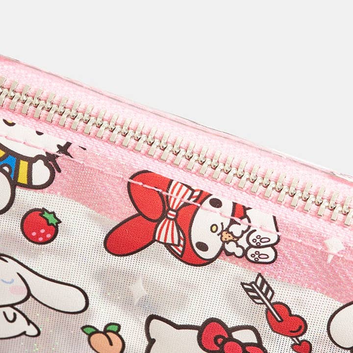 Skinnydip London - Wholesale Toiletry Bag - Women's - Hello Kitty x Skinnydip Hello Kitty & Friends Shimmer Wash Bag