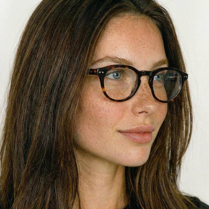 Cabot Blue Light Blokerende Optiske Briller - Skildpaddeskal for engroshandel hos Greenwich Social Club