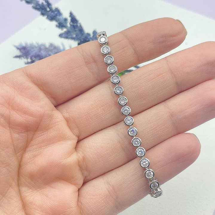 Shiny Balls Zirconia Bracelet for wholesale by Cherie by Cherie