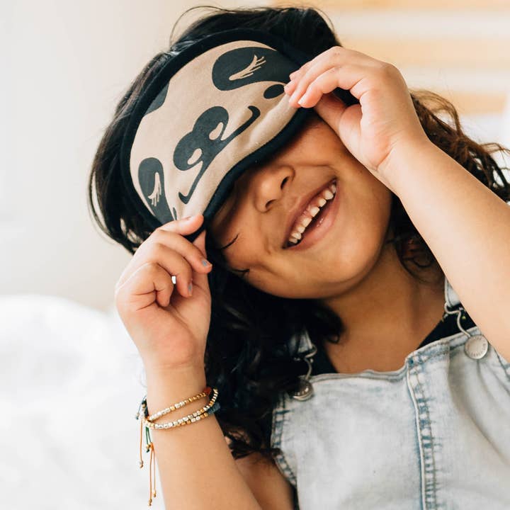 Ten Thousand Villages - Wholesale Sleep/Eye Mask - Sloth Velvet Sleep Mask4