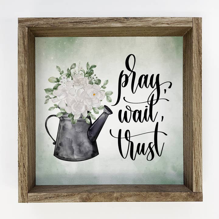 Cartello con scritta «Get Well», piccolo cartello in tela, per la vendita all'ingrosso da parte di Hangout Home