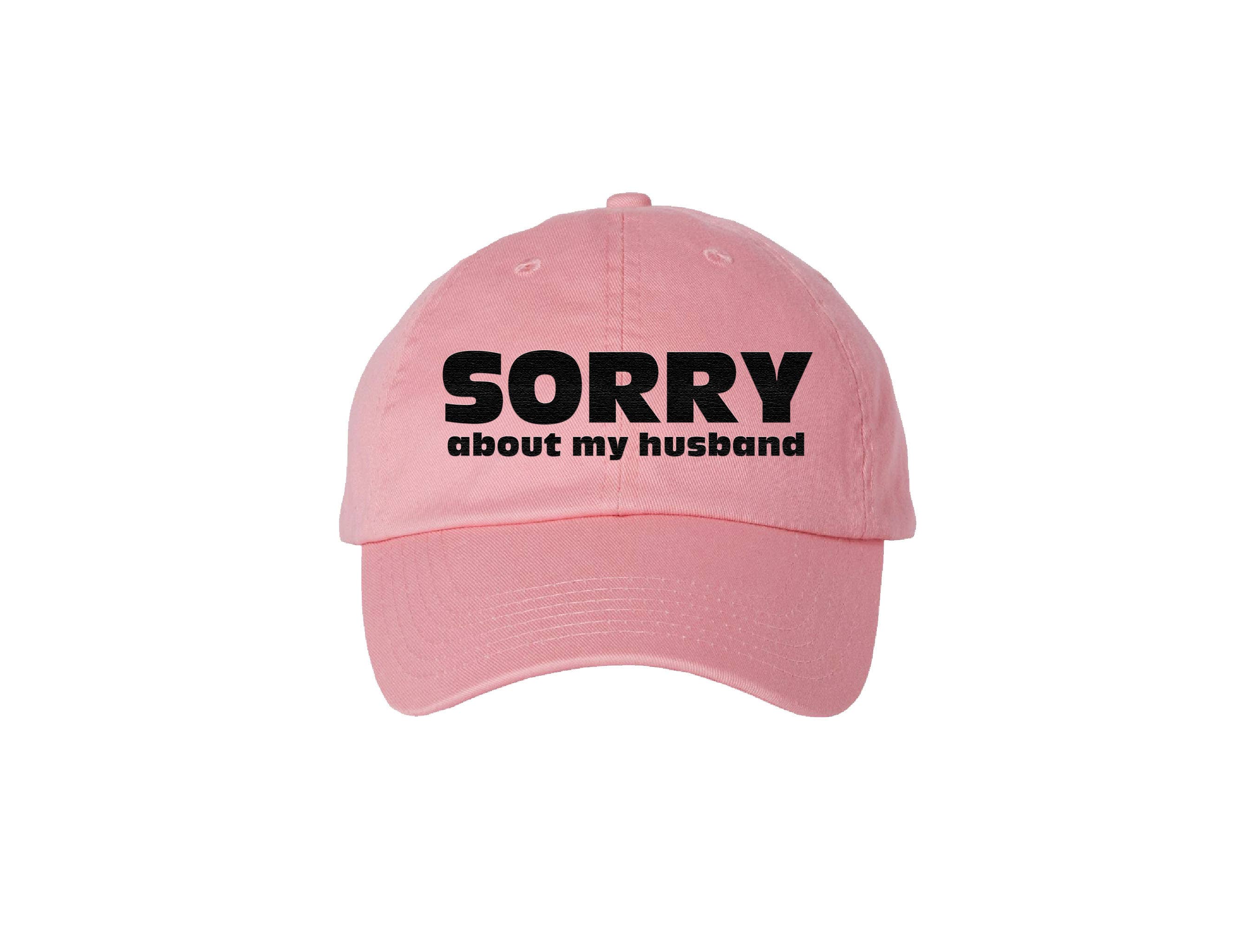 Calm Down Caren - Vendita all'ingrosso Cappellino da baseball - Unisex - Cappello da papà ricamato - Mi scuso per mio marito1