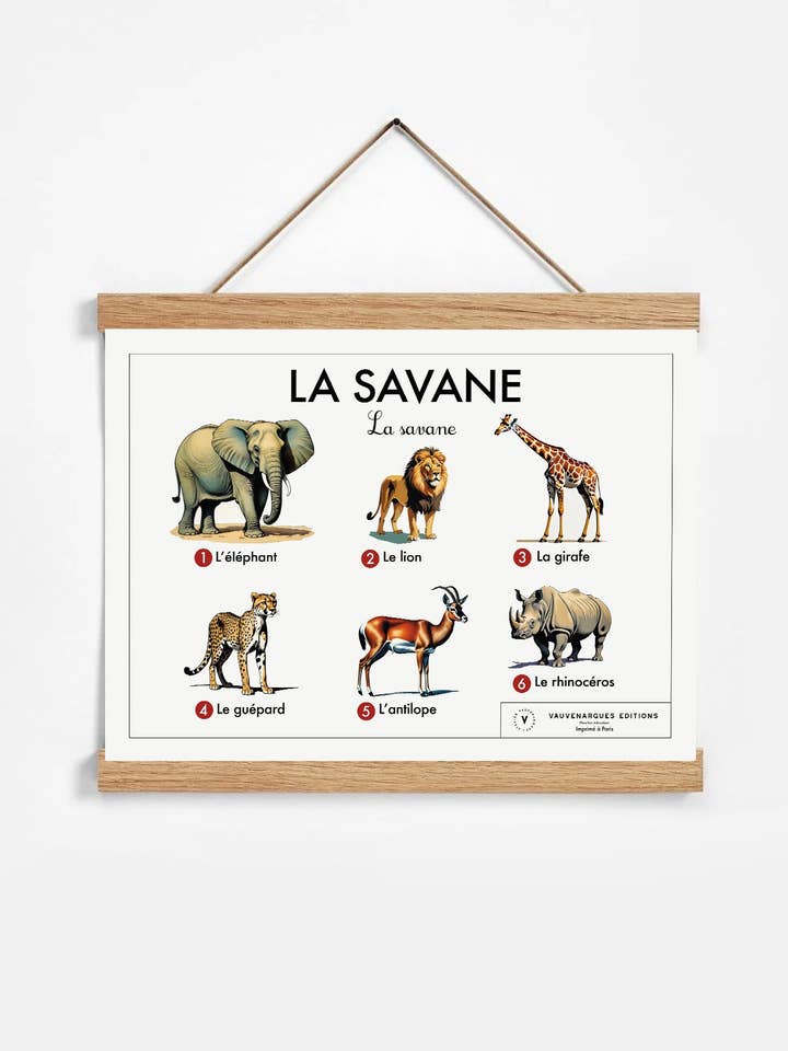 School board - The savanna for wholesale by Atelier Vauvenargues