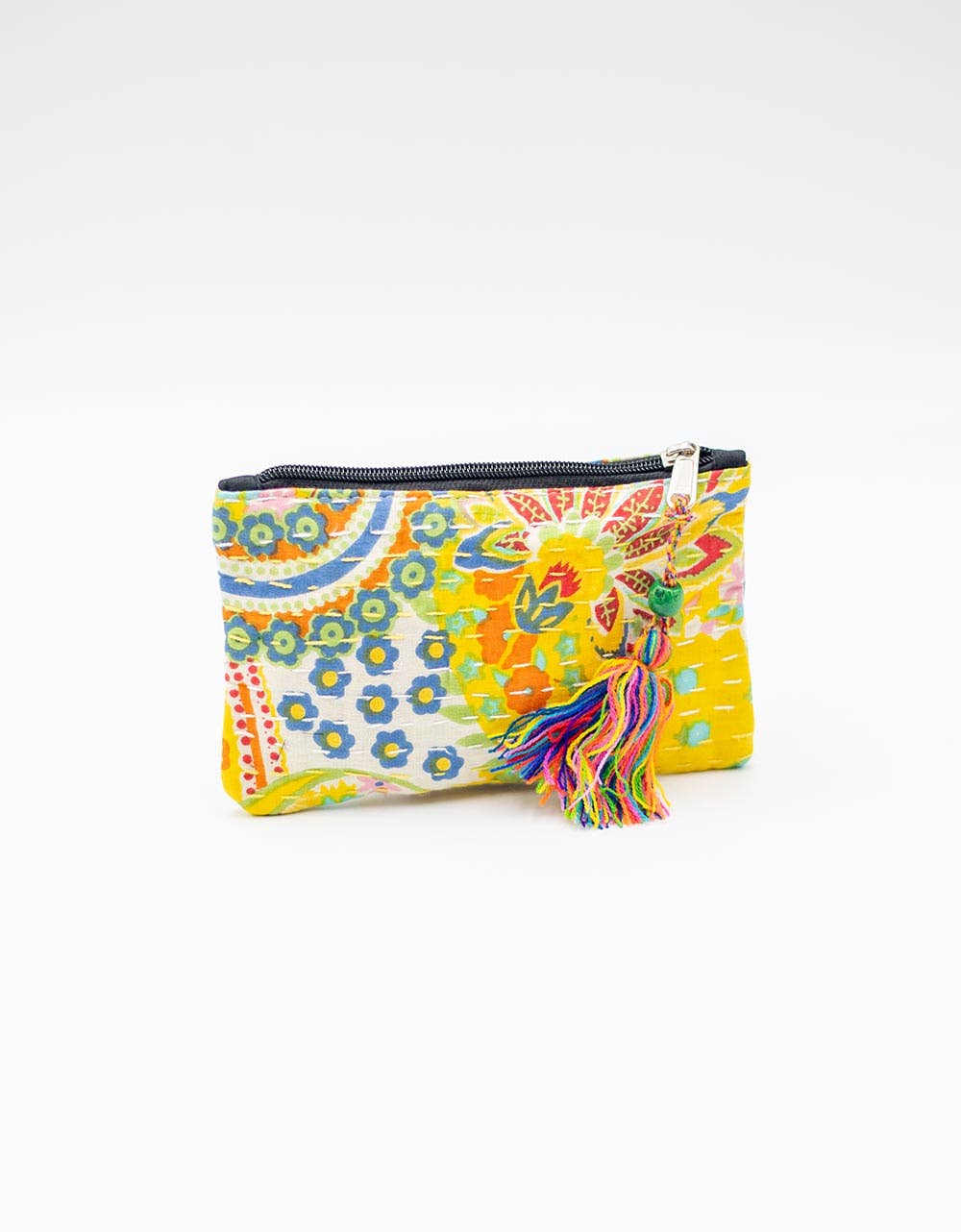 Kimago Look - Wholesale Coin Purse - Women's - Kimago ethnic toiletry bag with unique handcrafted print1