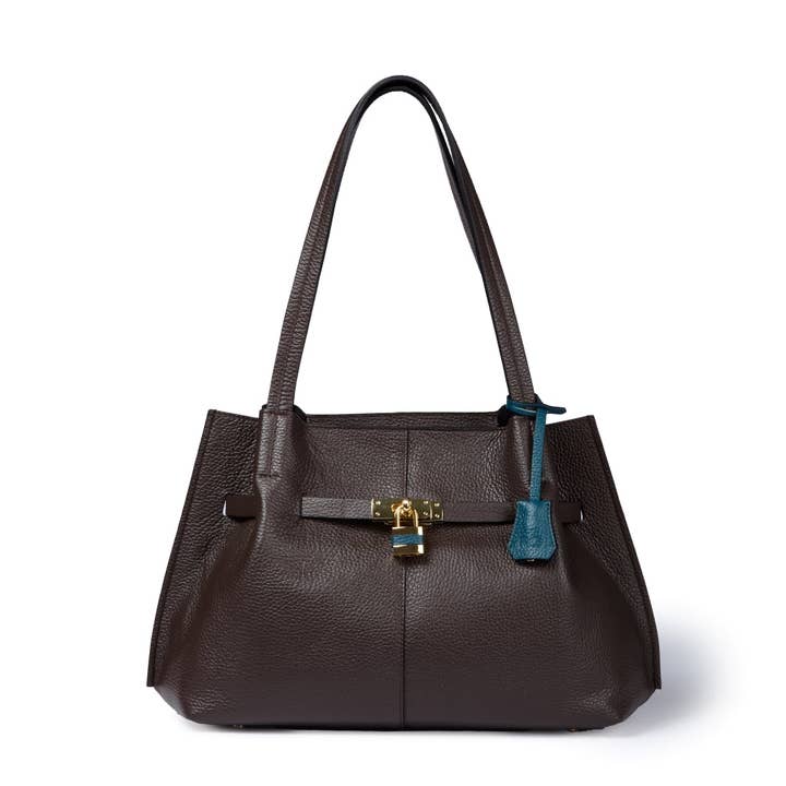 Giorgia Shopping medium leather bag for wholesale by Roberta Gandolfi