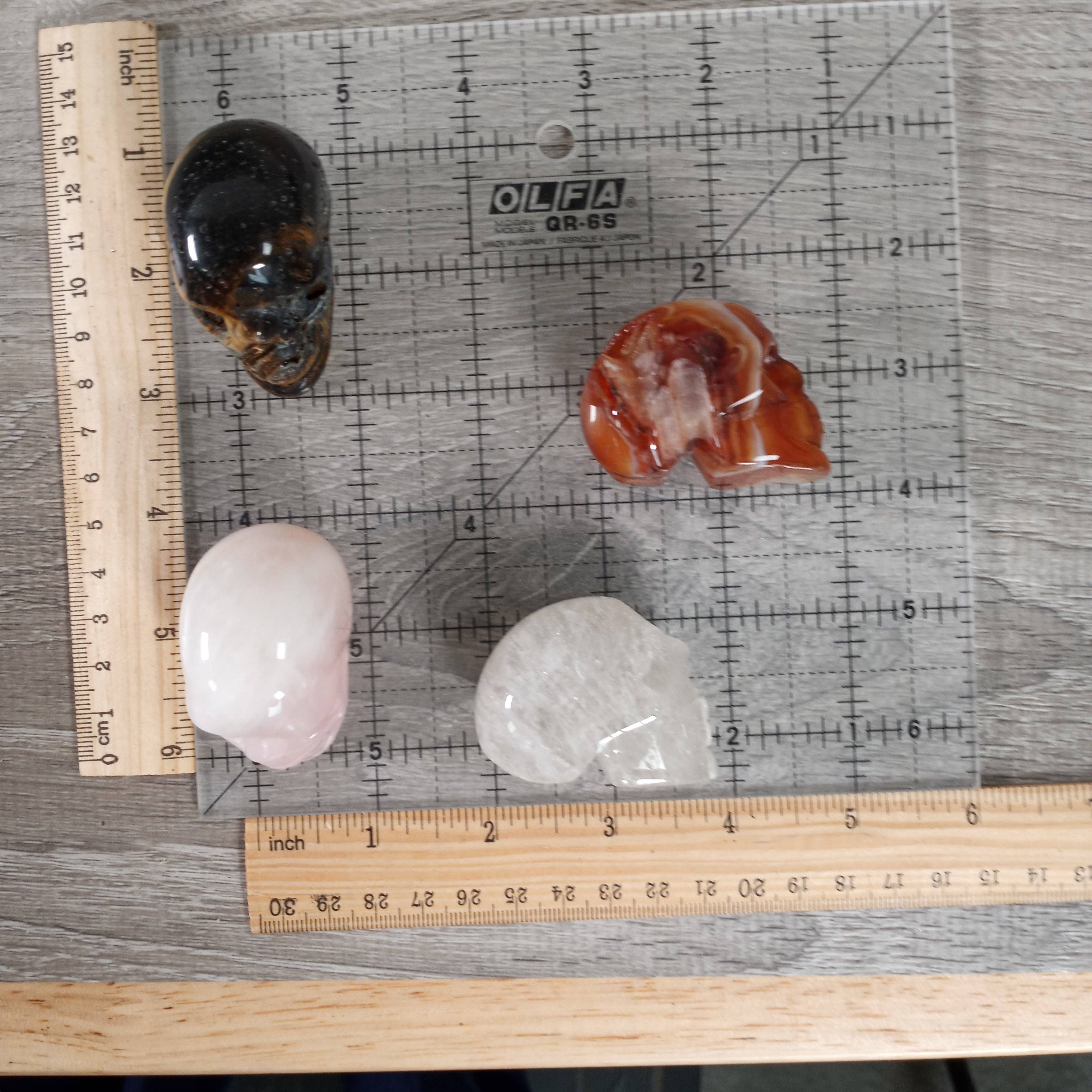 Keystone Crystals - Wholesale Spiritual Stone/Crystal - Assorted Gemstone Skull Figurines – Crystal Carvings in Bulk12