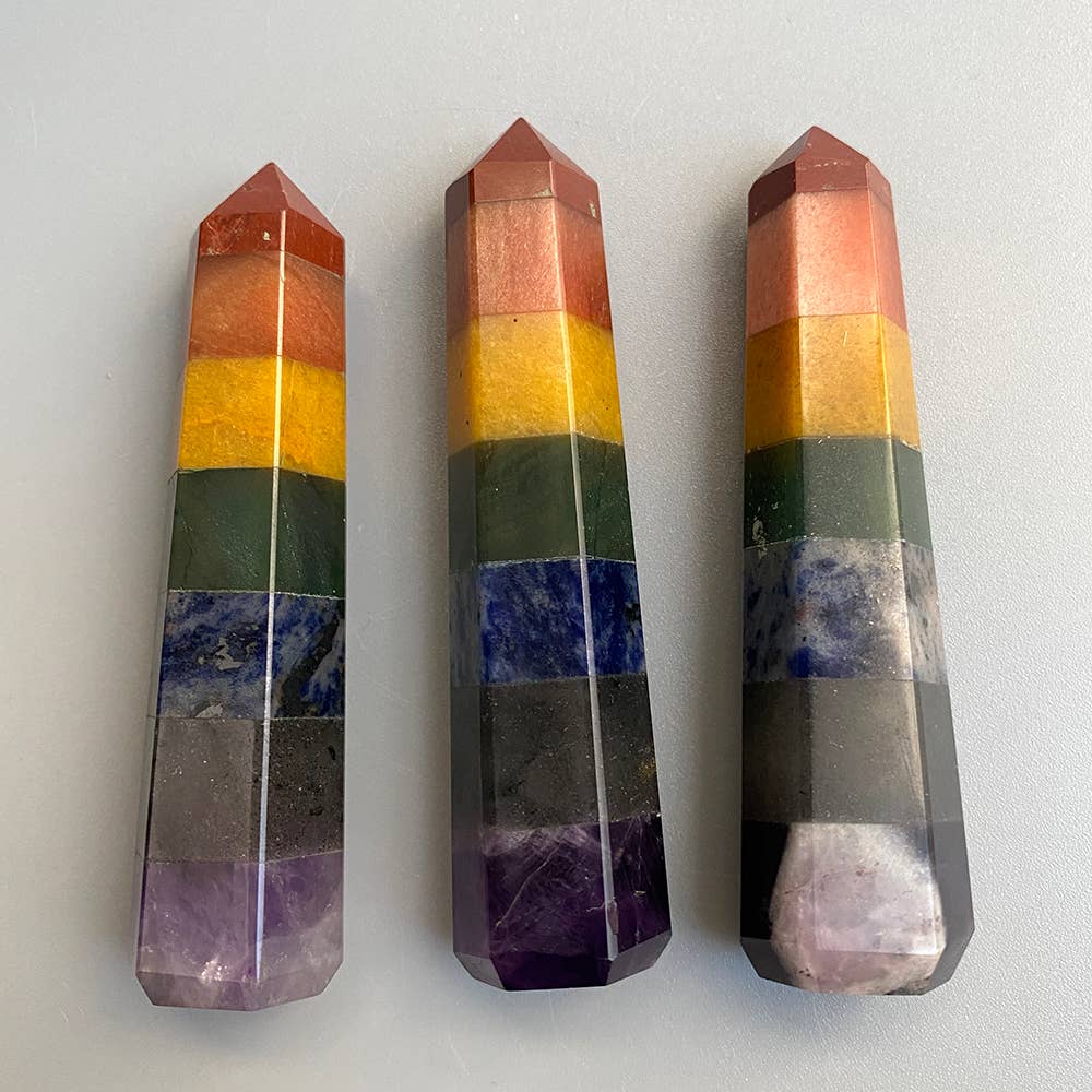 VIE - Vendita all'ingrosso Pietra/cristallo spirituale - Piccola torre obelisco 5-7 cm57