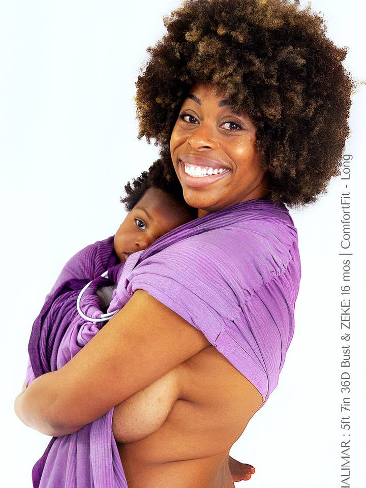 Estilingue Violet Ombré Comfortfit por atacado de Maya Wrap